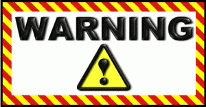 warning