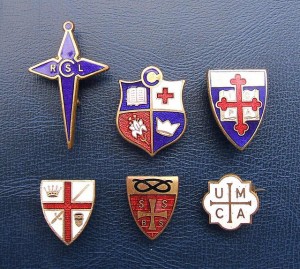 The middle one is the one I remember and wore with pride.
