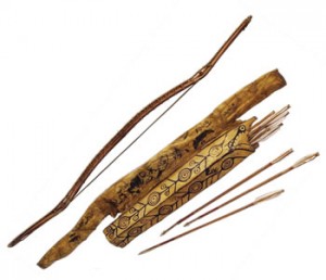 bow and arrows