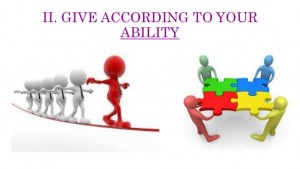 according to ability