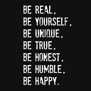 be real