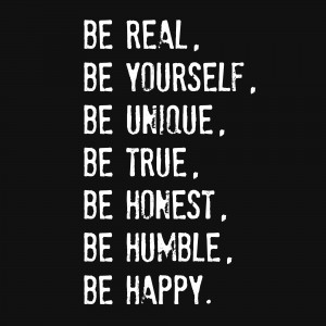 be real