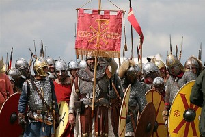 banner in battle