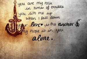 my hope is in you