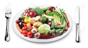 a-plate-of-vegetables